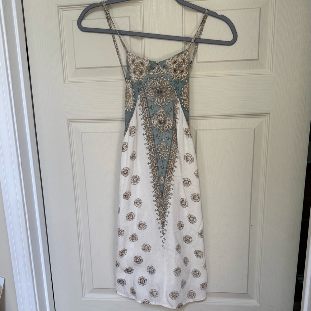 O’Neill High Neck Boho Mandala Shift Dress